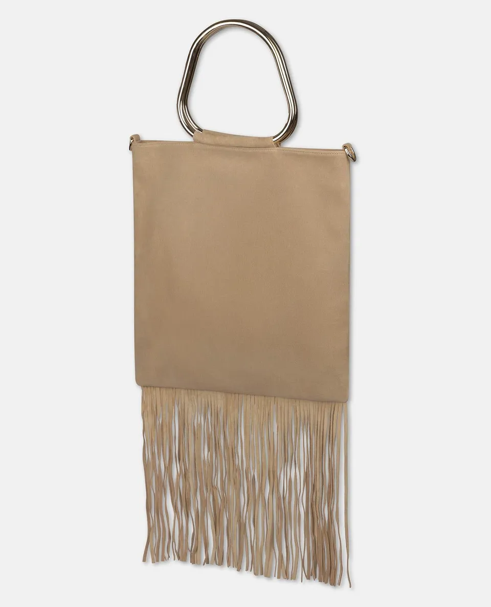 alma-en-pena-verstellbare-schultertasche-arena-leder-mit-fransen image 1