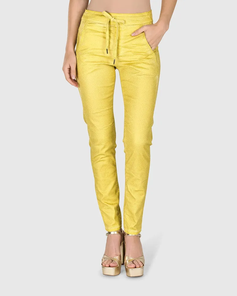 alembika-iconic-stretch-jeans-honey-snake-damen-jeans image 1