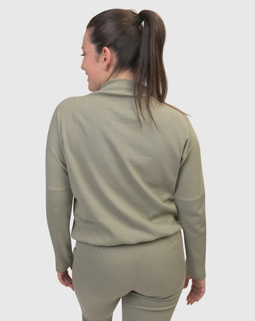 alembika-zen-drawstring-sweatshirt-nature image 2