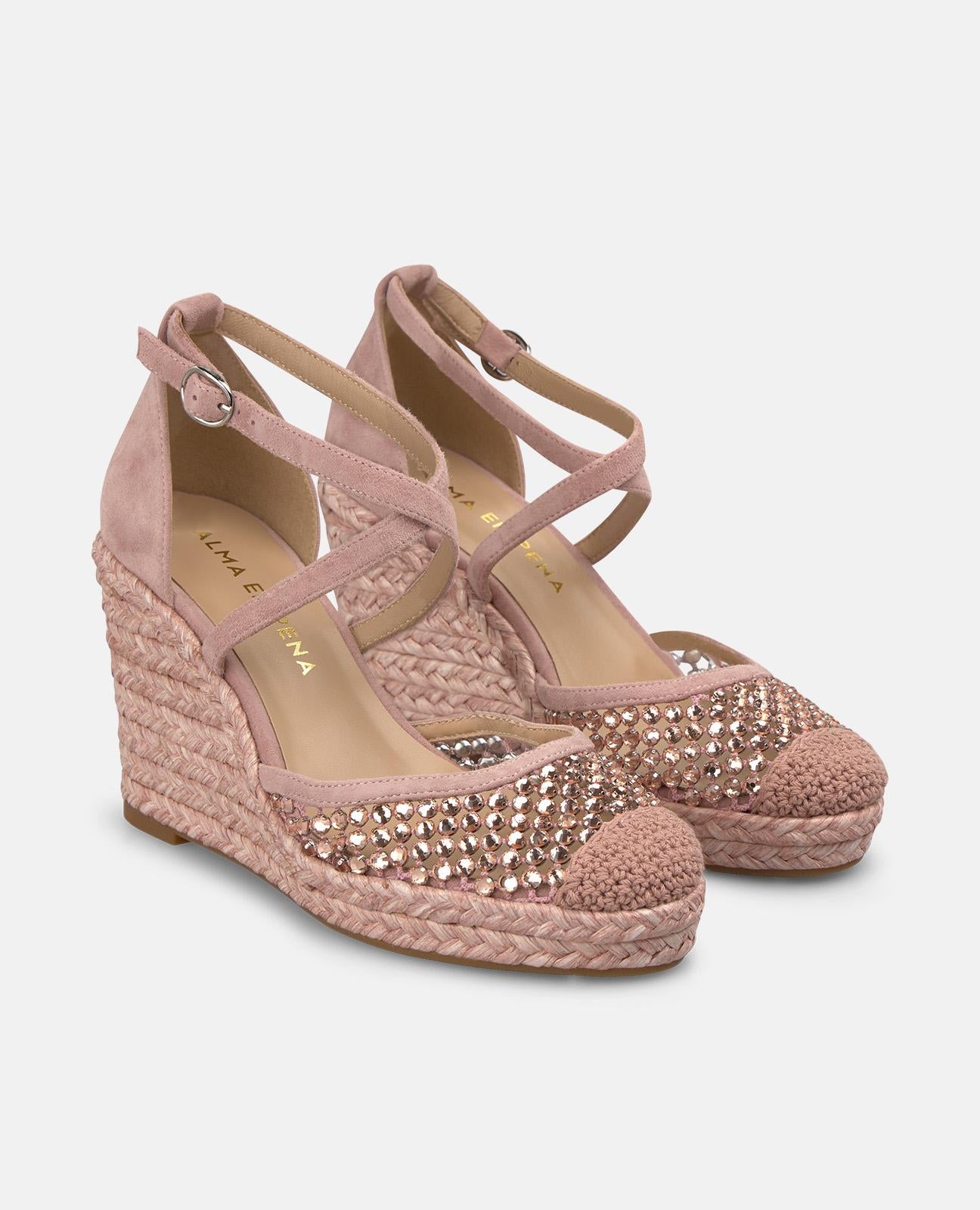 alma-en-pena-valenciana-keilsandale-mesh-strass-puderrosa-9-5-cm image 2