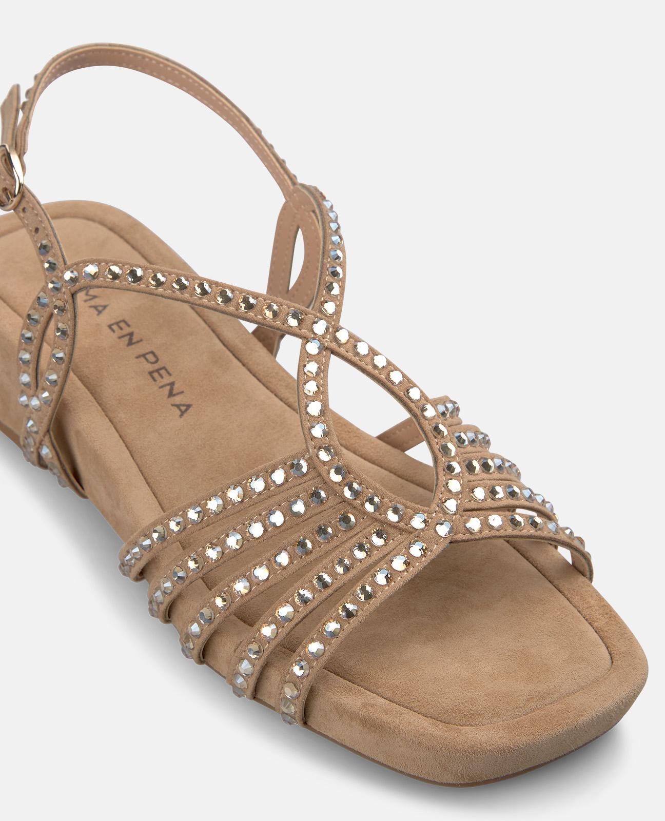 alma-en-pena-multi-strap-wedge-sandals-keilsandale-print-arena-4-5-cm image 4