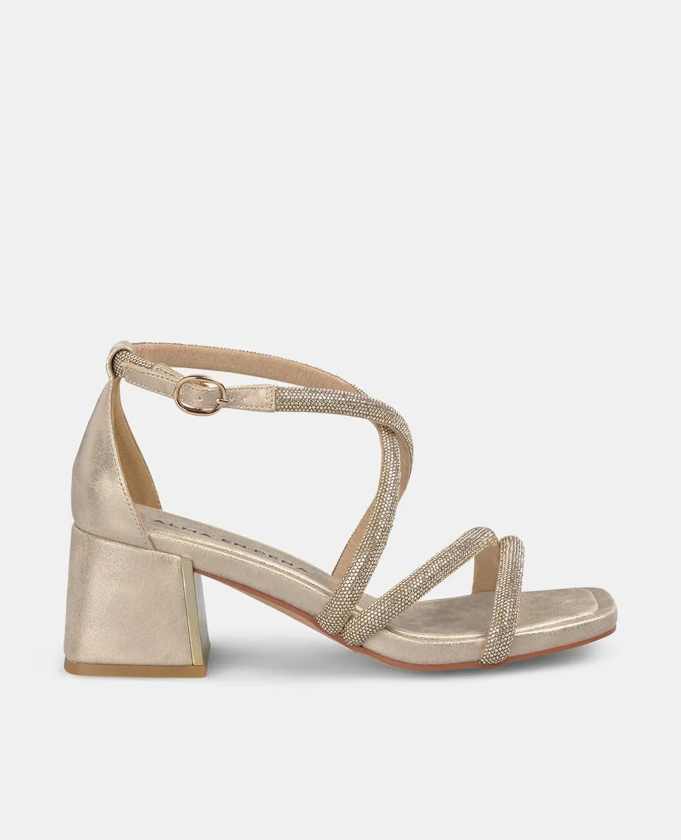 alma-en-pena-54184-riemchen-sandale-dorado-strass-6-cm image 1