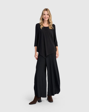 alembika-essential-slinky-punto-pants-damenhose-schwarz image 2