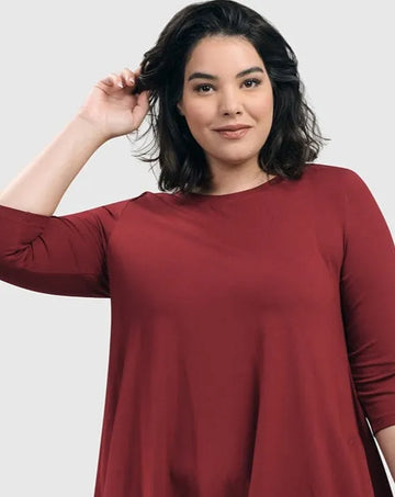 alembika-essential-swing-tunic-top-7st018p-tunika-plum image 8