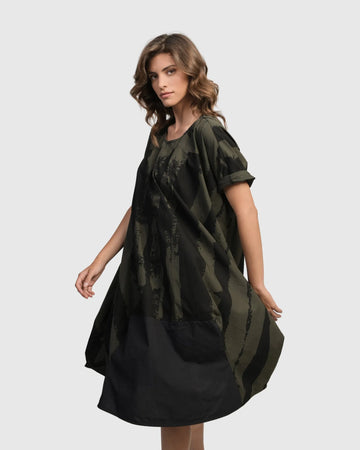 alembika-urban-sake-muumuu-kleid-khaki image 2