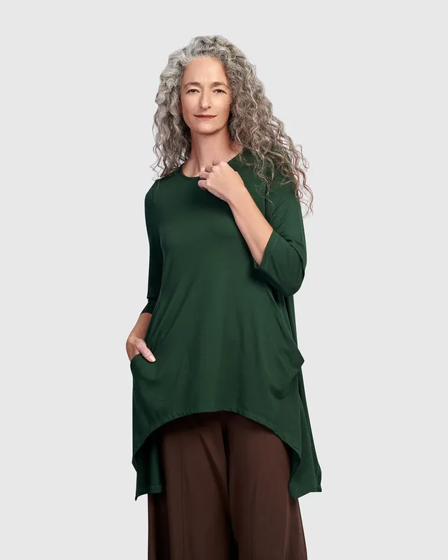 alembika-essential-cutout-tunic-top-jungle-jersey-tunika image 1