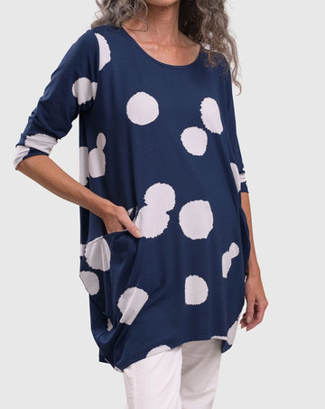 alembika-spot-cocoon-top-navy-jersey image 4