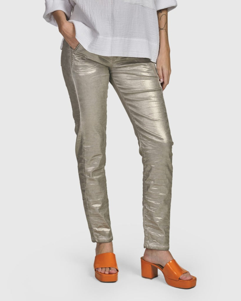 alembika-iconic-stretch-jeans-metallic-luster image 1