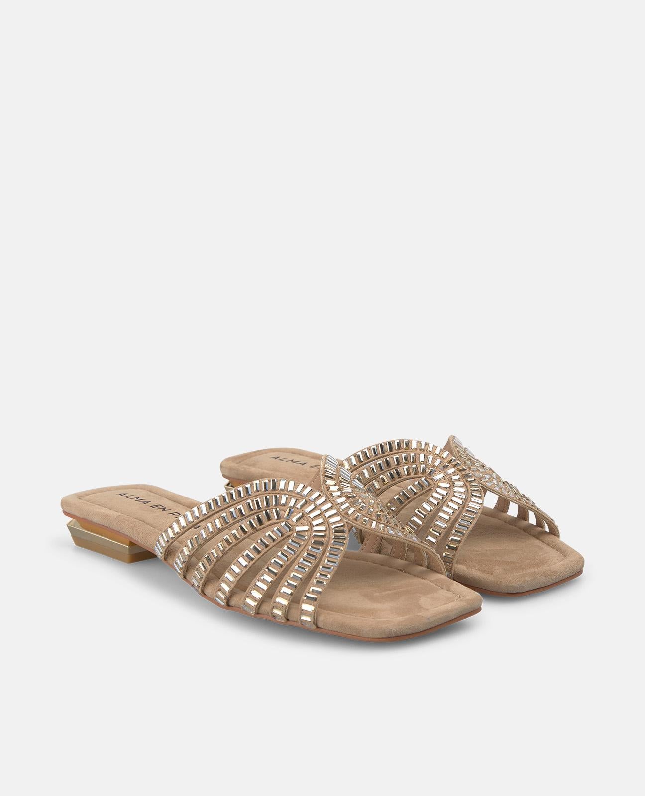 alma-en-pena-62821-flache-sandalen-arena-print-2-cm image 2