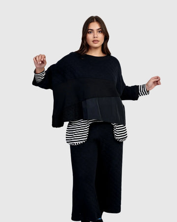 alembika-urban-legends-boxy-top-top-schwarz-3-4-arm image 7