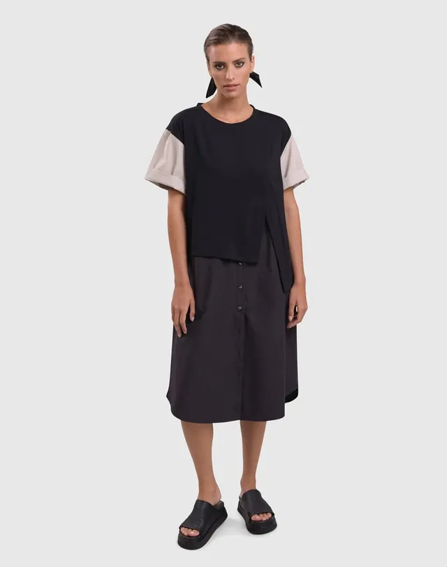 alembika-urban-ease-shirtdress-multi image 1