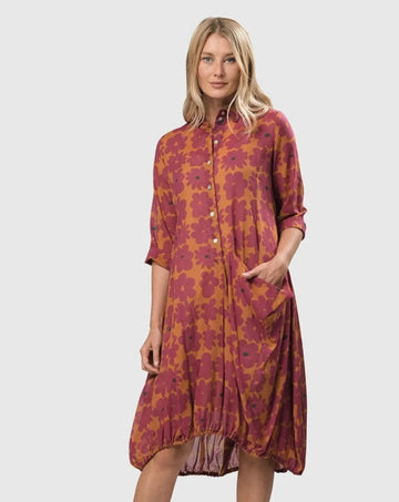alembika-aster-wonderful-kleid-fuchsia-orange image 5