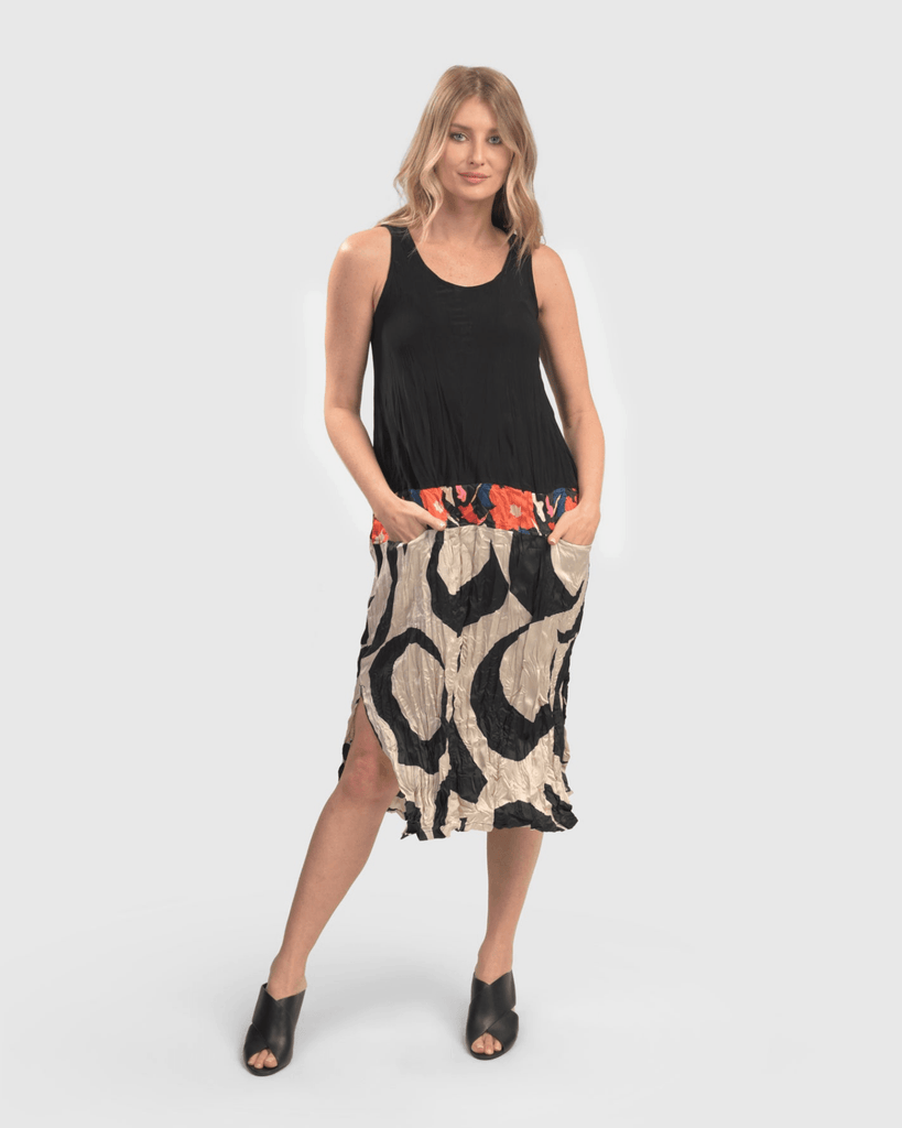 alembika-ahava-pliss-kleid-creme-rmellos image 1