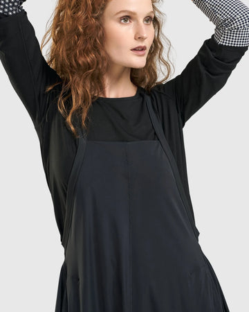 alembika-shelley-latzkleid-kleid-schwarz image 3