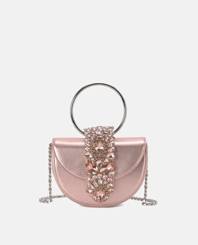 alma-en-pena-alfa-62124-half-moon-tasche-rosa-leder-mit-juwel image 1