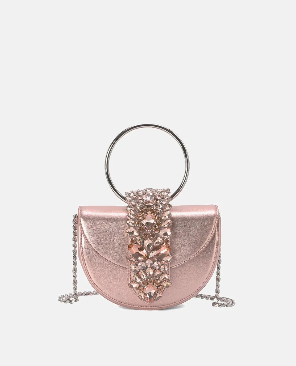 alma-en-pena-alfa-62124-half-moon-tasche-rosa-leder-mit-juwel image 1