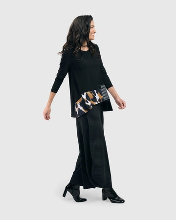 alembika-tekbika-pinstripe-punto-hose-schwarz image 8