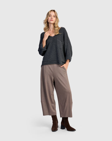 alembika-sunday-lantern-pants-braun-cropped image 2