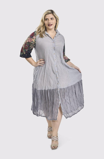 alembika-alyssa-shirtdress-flora-hemdblusenkleid-floral image 4