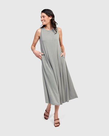 alembika-essential-sleeveless-midi-dress-midikleid-saladine image 4