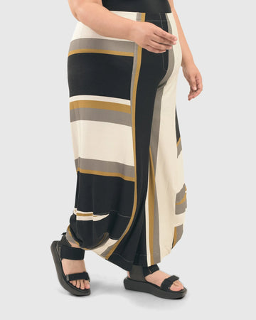 alembika-marla-punto-pants-stripesp-damen-hose-plus image 6