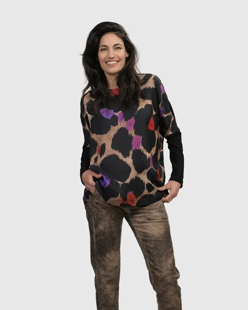 alembika-cosmopolitan-langarmshirt-violet image 1