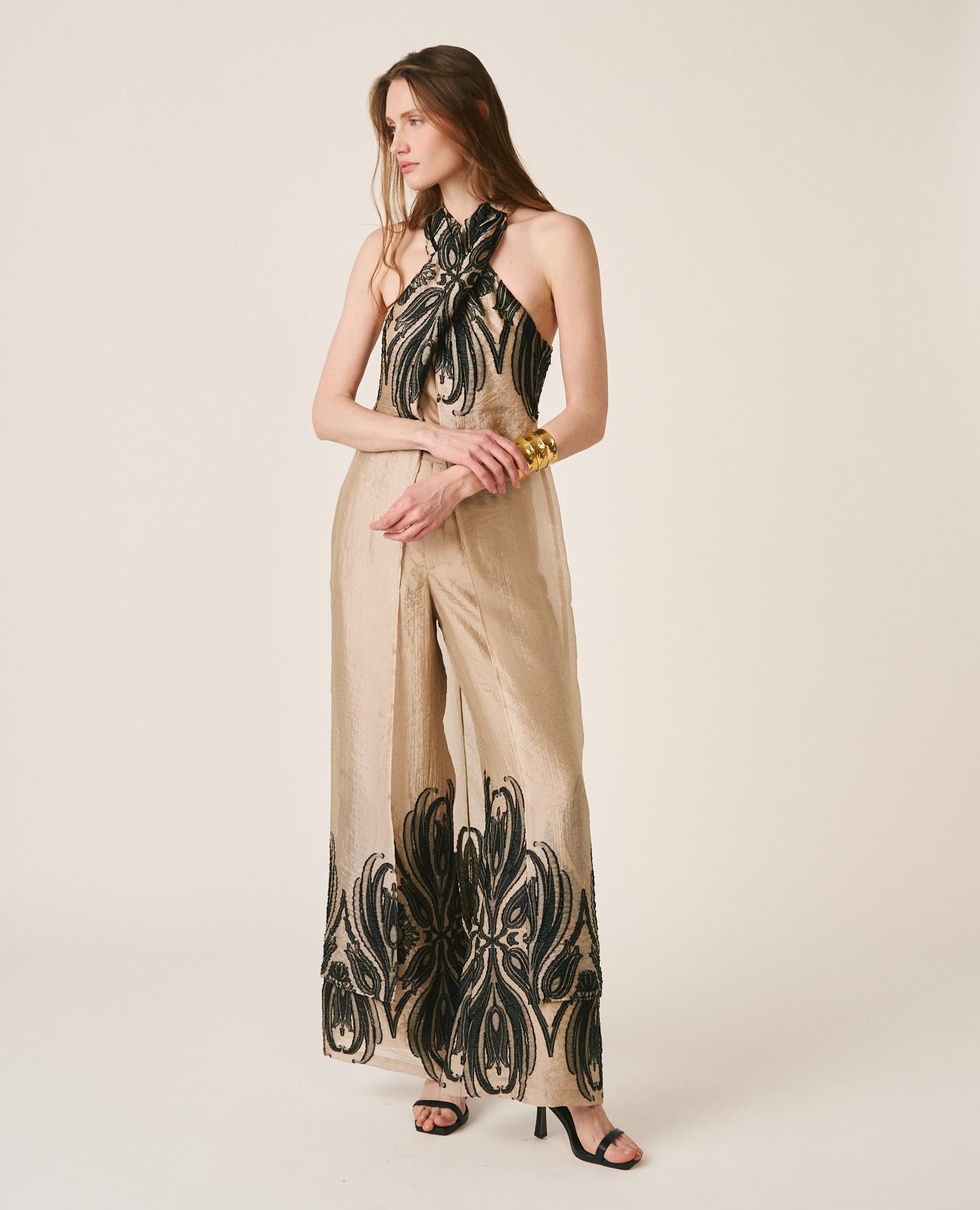 alma-en-pena-arabesco-high-waist-hose-lang-mit-print image 6