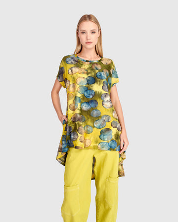 alembika-soft-rebel-swing-tunika-gold-ocean-dots-damen image 2