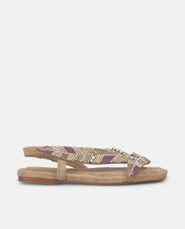 alma-en-pena-multicolor-flat-sandale-t-riemen-sandale-arena-flach image 1