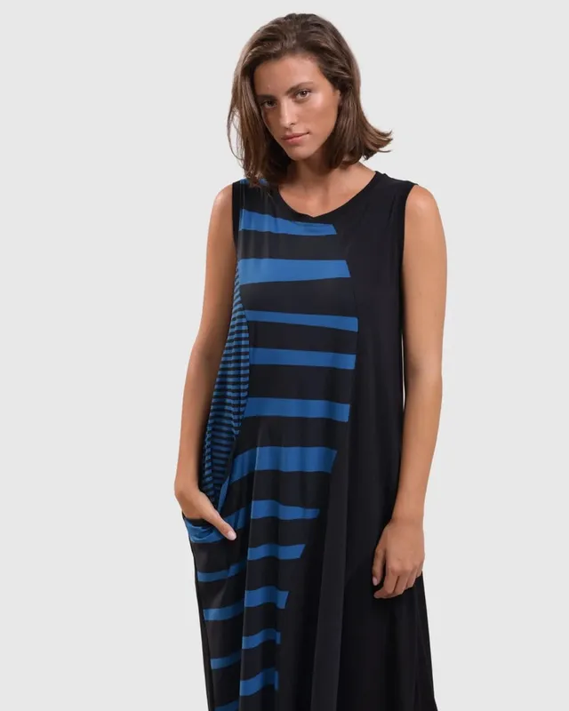 alembika-tekbika-wave-maxikleid-ocean image 1