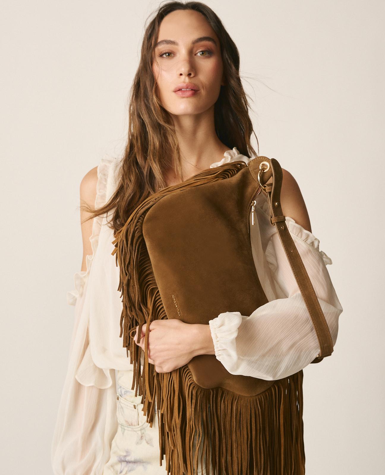 alma-en-pena-umh-ngetasche-leder-fransen-camel image 1
