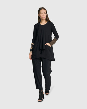 alembika-shelley-apron-top-schwarz image 5