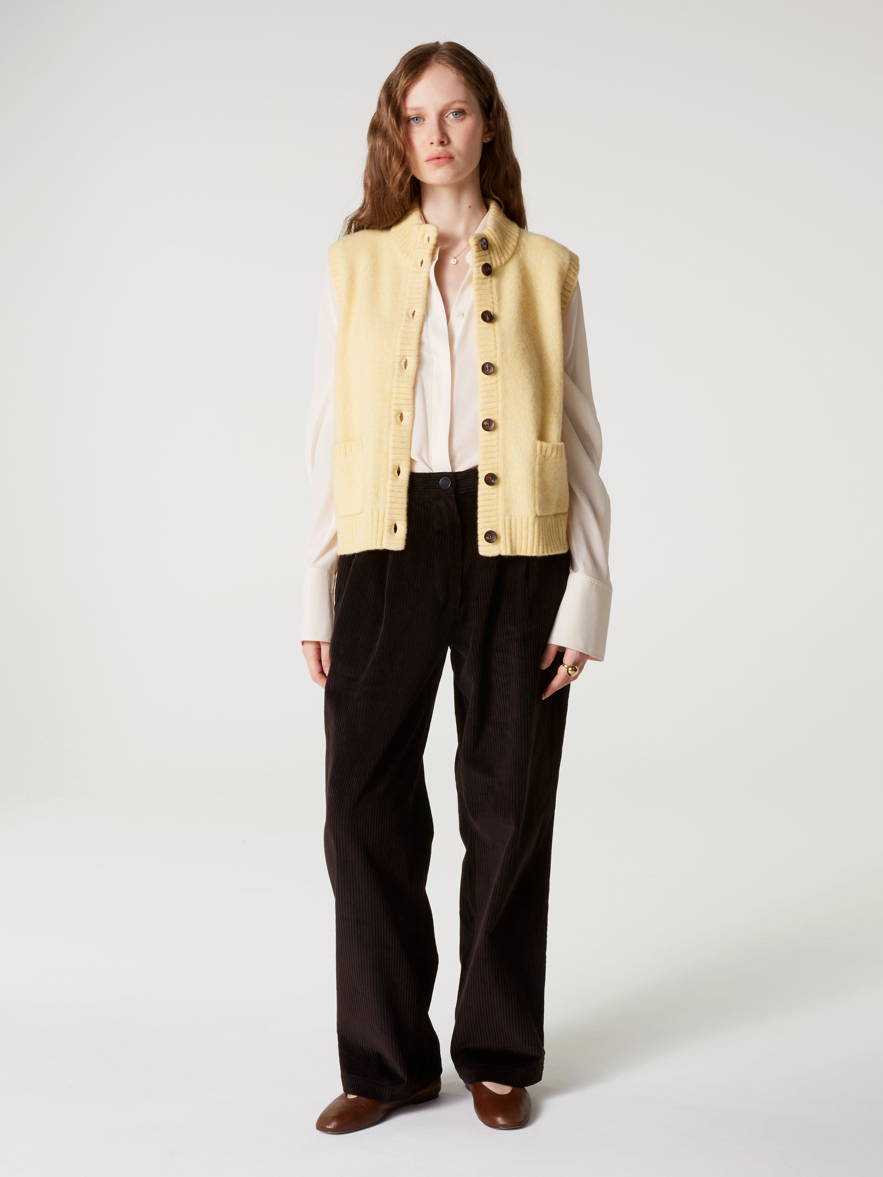 absolut-alanis-weste-aus-wolle-und-baumwolle-light-yellow image 6