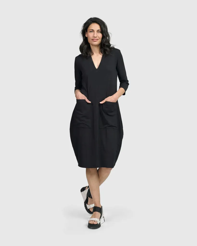 alembika-essential-cargo-kleid-schwarz image 1
