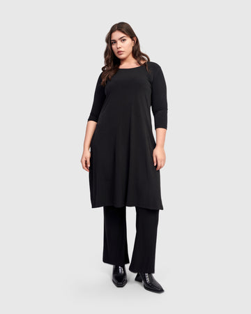alembika-essential-kick-flare-hose-schwarz image 3