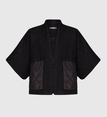 alembika-ether-boucl-kimono-black-jacke image 5