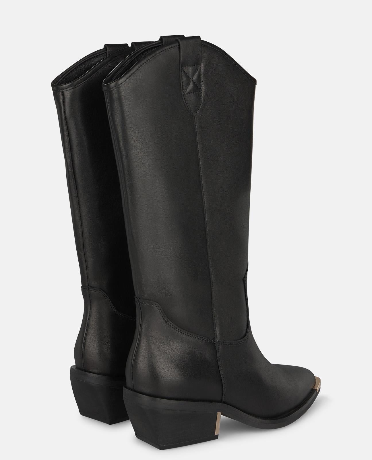 alma-en-pena-alfa-64213-cowboy-stiefel-aus-nappaleder-schwarz-5-cm image 3
