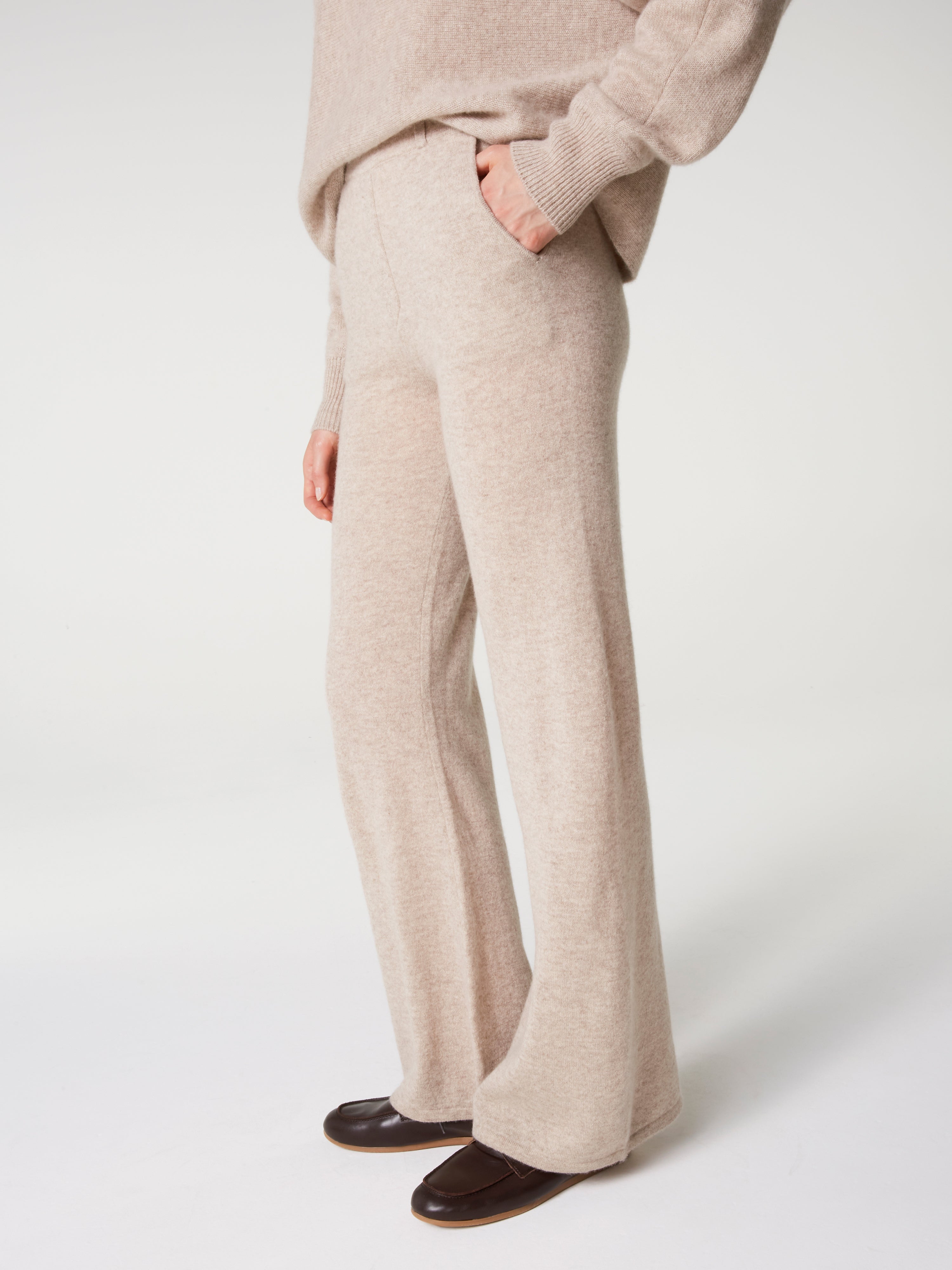 absolut-anneli-hose-weit-aus-100-kaschmir-oat-beige image 1