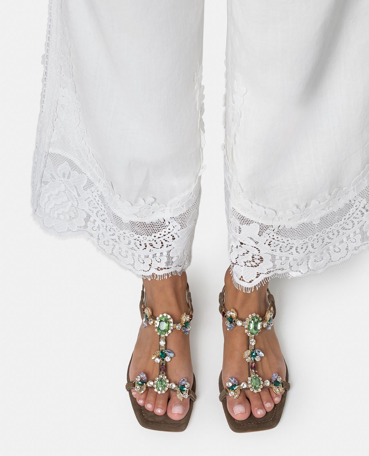 alma-en-pena-alfa-62819-flache-sandalen-mit-strass-braun image 5