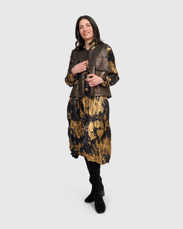 alembika-queenie-utility-weste-damen-gold-metallic image 7
