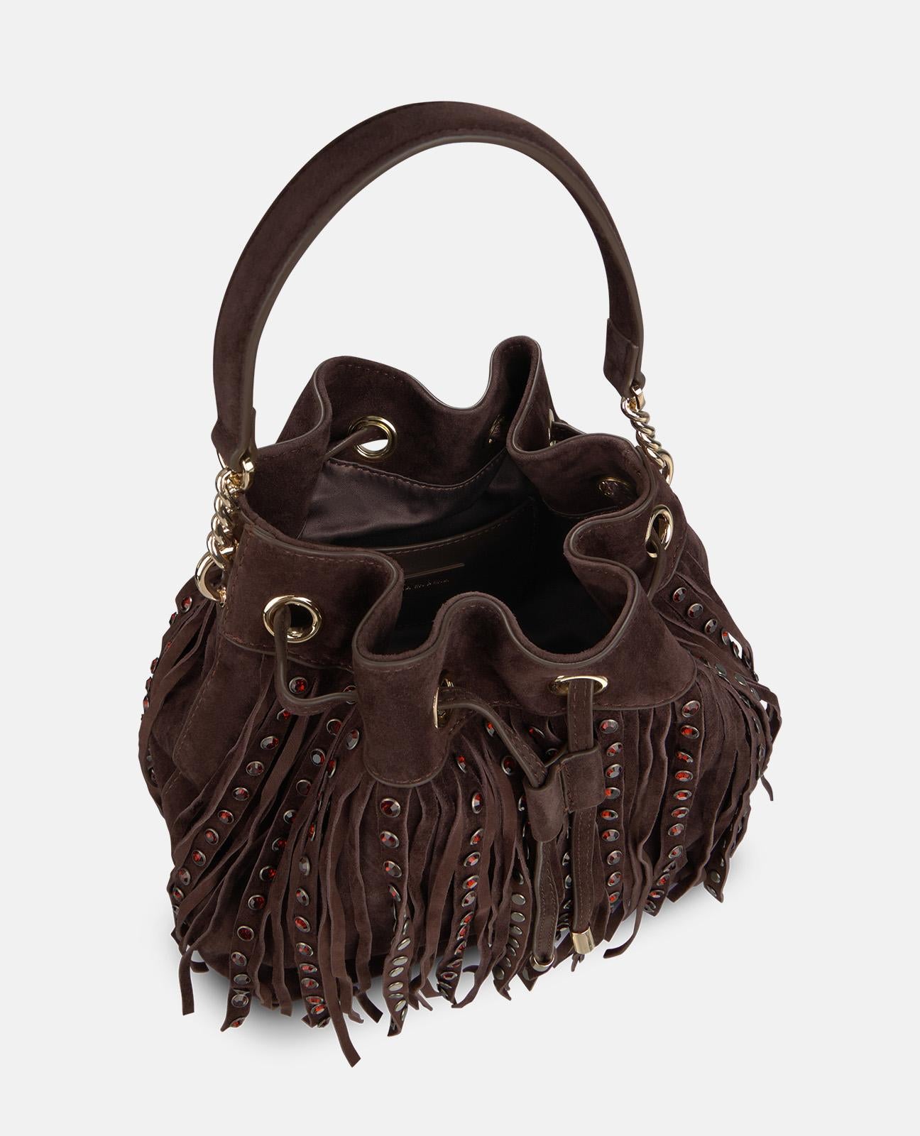 alma-en-pena-suede-candy-clutch-braun-mit-metalldetails image 6
