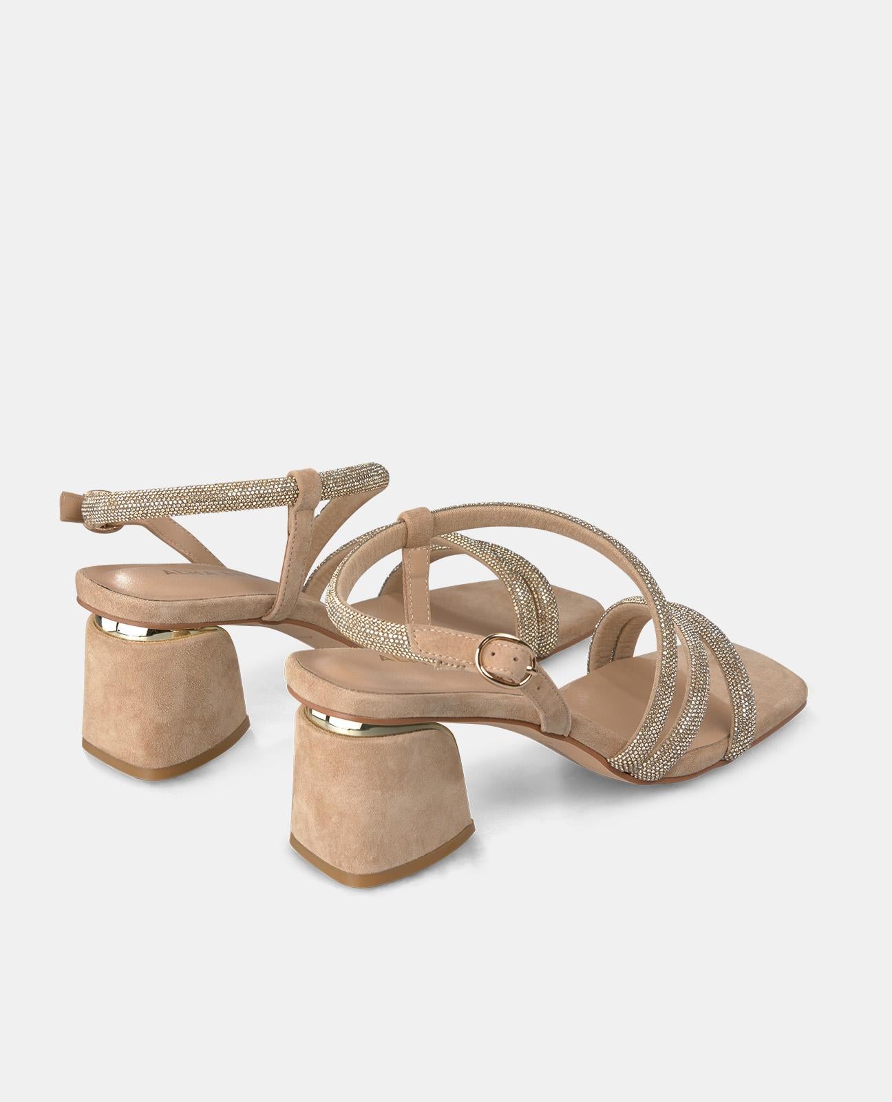 alma-en-pena-alfa-53922-sandalen-mit-blockabsatz-6-cm-strassriemen-arena image 3