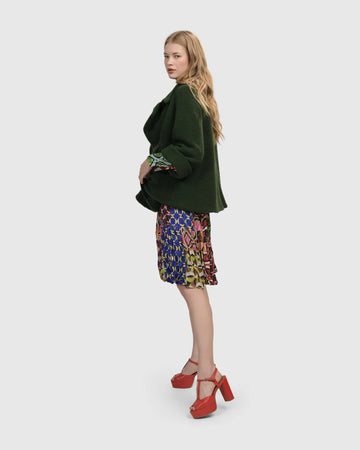 alembika-made-in-the-jade-strickjacke-swing-peacoat-hunter image 8