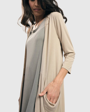 alembika-essential-draped-cocoon-jacke-ecru image 3