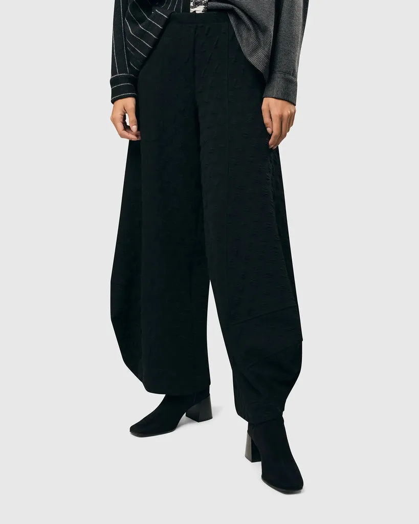 alembika-pucker-dot-punto-pants-black-hose image 1