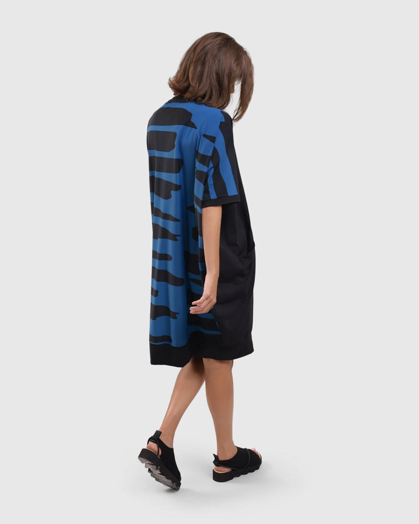 alembika-tekbika-dolman-kleid-ocean-td906o image 1
