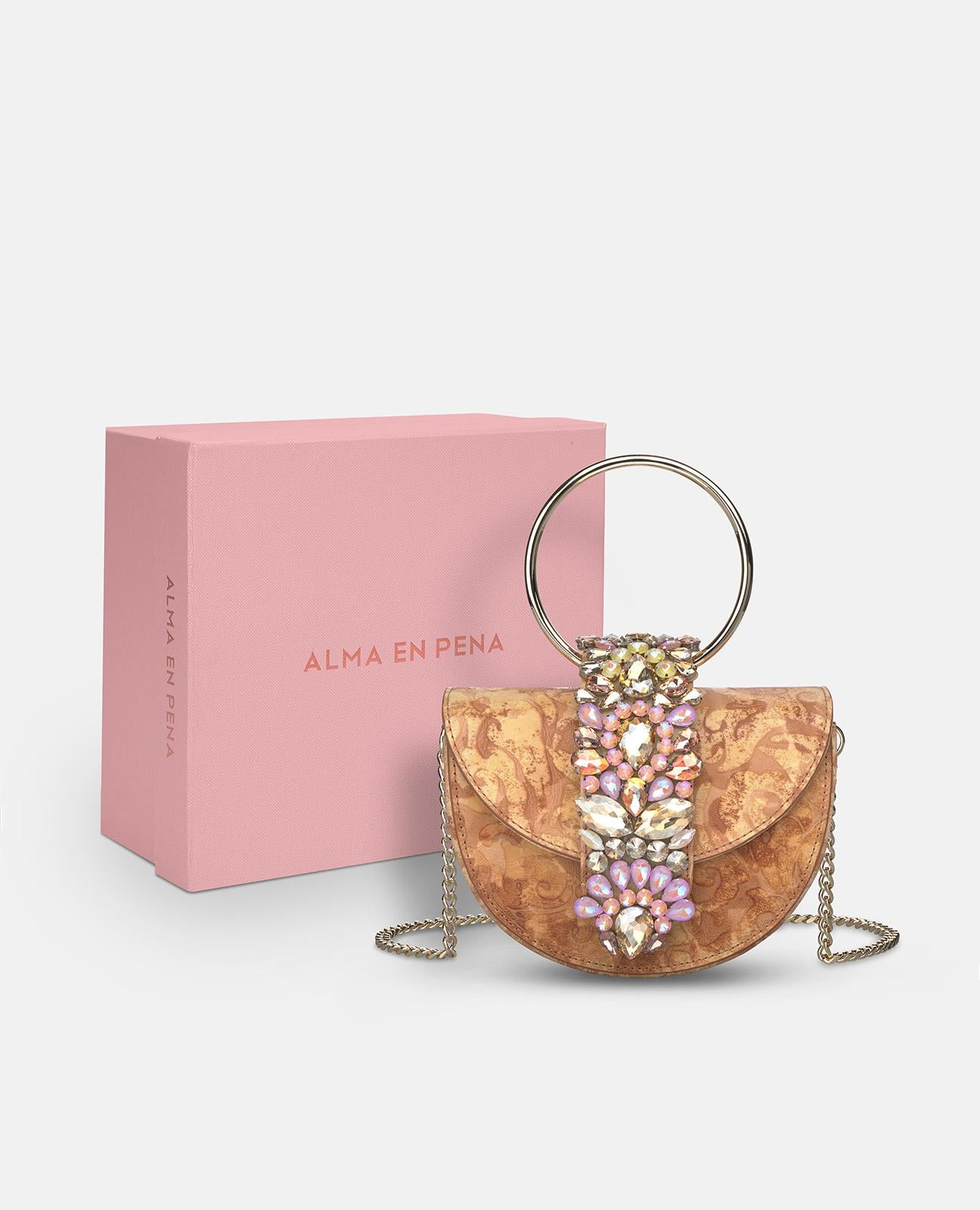 alma-en-pena-jeweled-half-moon-tasche-arena-halbmond image 5