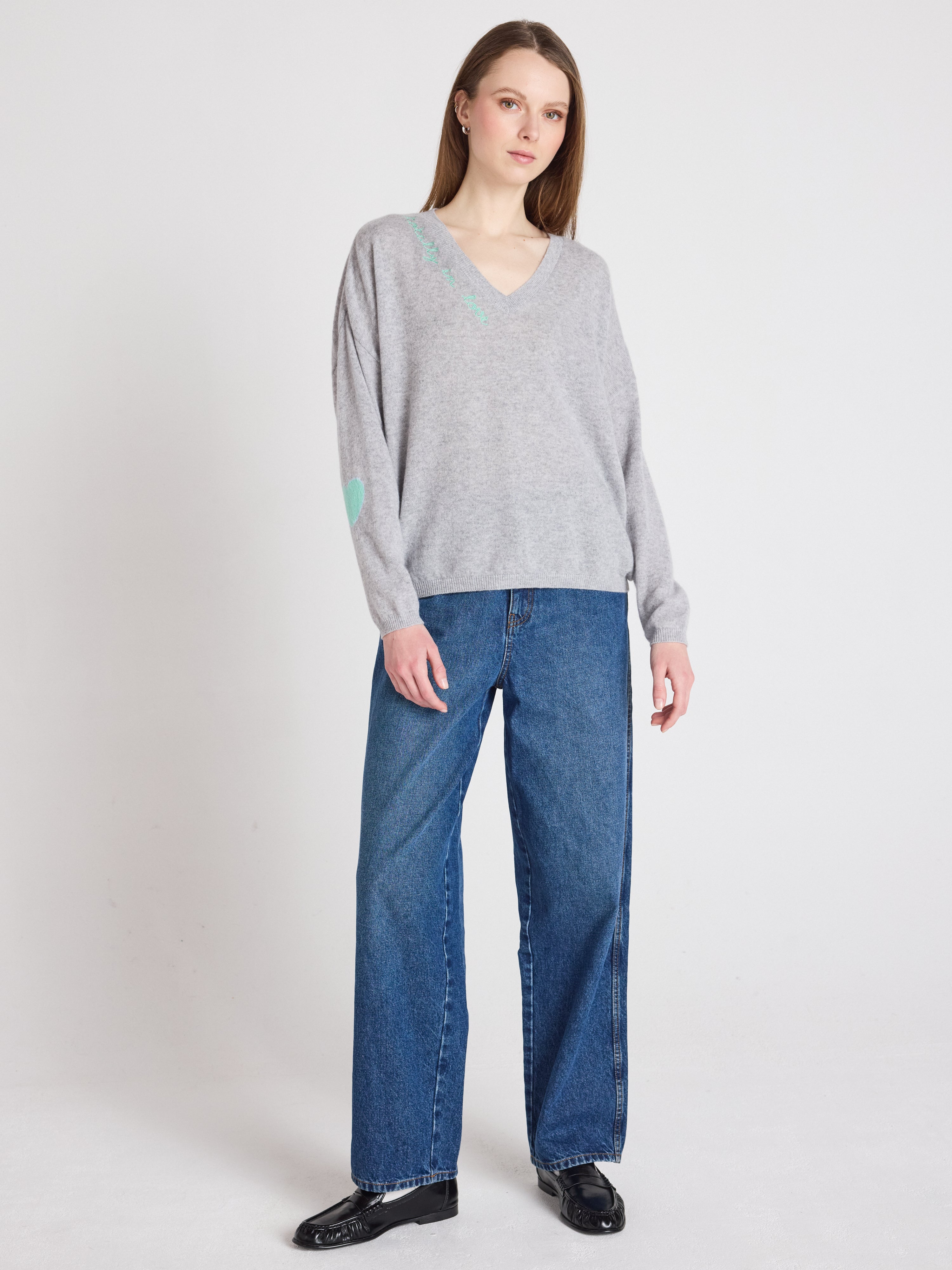 absolut-pull-kennedy-kaschmirpullover-damen-v-ausschnitt-grau image 4