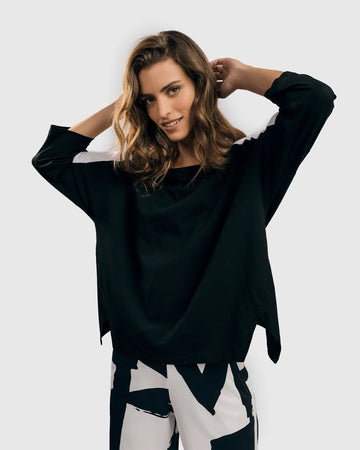 alembika-urban-emerson-top-mono-schwarz-wei image 3