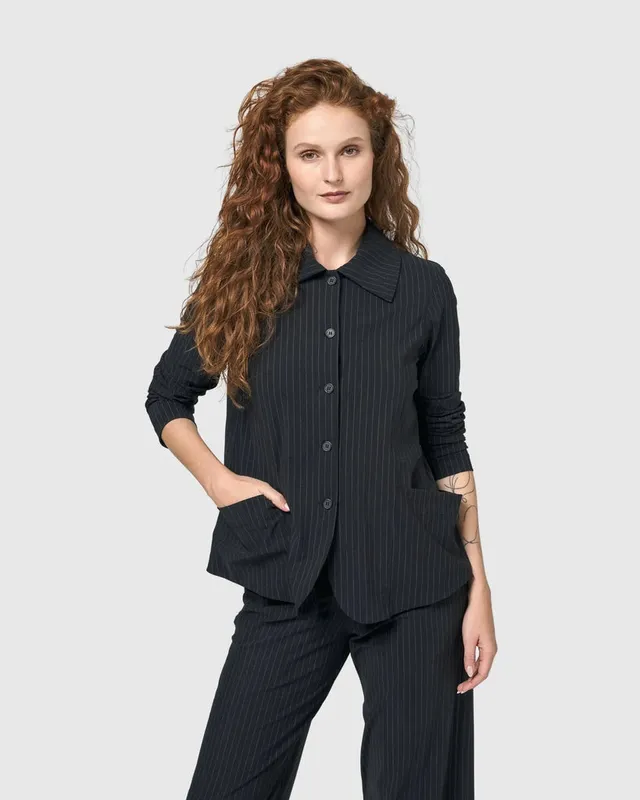 alembika-audrey-shirt-jacke-pinstripes-blazer image 1